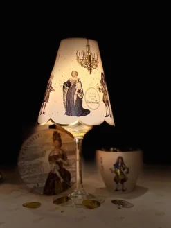 Boutiques de musées 2 Abat-jour de papier pour verres à pied 