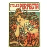Boutiques de musées Affiche Alphonse Mucha - Cycles Perfecta, 1902 - 50x70 cm New