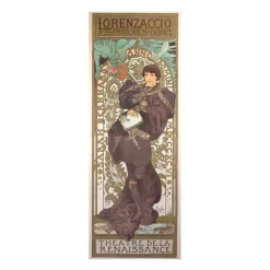 Boutiques de musées Affiche Alphonse Mucha - Lorenzaccio. Sarah Bernhardt, 1896 - 26 x 70 cm Hot