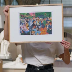 Boutiques de musées Affiche Bal du moulin de la Galette (Auguste Renoir) de María Jesús Contreras - Kiblind Sale