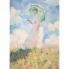 Affiches Et Reproductions<Boutiques de musées Affiche Claude Monet - Femme à l'ombrelle tournée vers la gauche, 1886