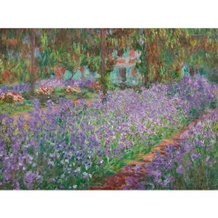 Affiches Et Reproductions<Boutiques de musées Affiche Claude Monet - Le Jardin de l'artiste à Giverny, 1900