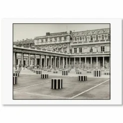 Affiches Et Reproductions<Boutiques de musées Affiche Daniel Buren - Les colonnes de Daniel Buren