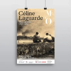 Boutiques de musées Affiche de l'exposition Céline Laguarde Photographe (1873-1961) - 40x60 cm Discount