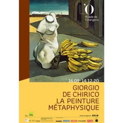 Boutiques de musées Affiche de l'exposition - Giorgio de Chirico, La peinture métaphysique New