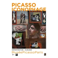 Boutiques de musées Affiche de l'exposition - Picasso Iconophage - 40x60 cm Online