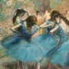 Affiches Et Reproductions<Boutiques de musées Affiche Edgar Degas - Danseuses bleues