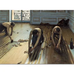 Boutiques de musées Affiche Gustave Caillebotte - Les raboteurs de parquet Hot