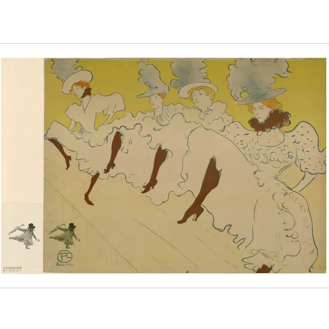 Affiches Et Reproductions<Boutiques de musées Affiche Lautrec La troupe de Mademoiselle Églantine