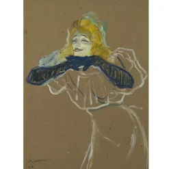 Boutiques de musées Affiche Lautrec Yvette Guilbert New