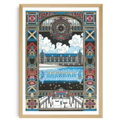 Boutiques de musées Affiche le musée d'Orsay de Jisu Choi - Kiblind
