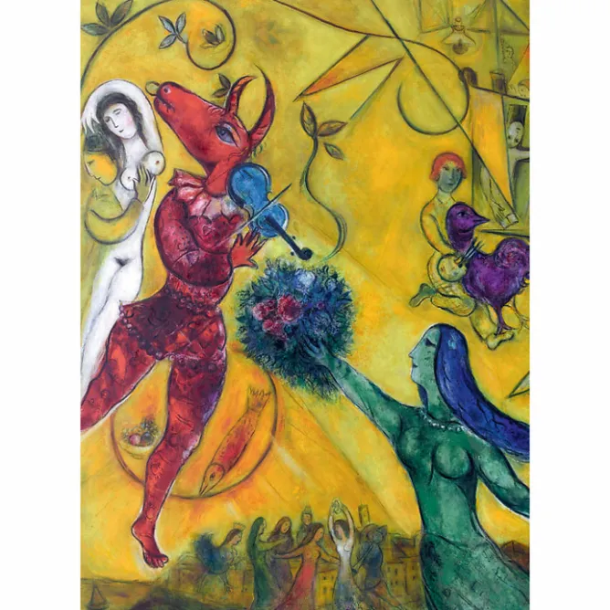 Boutiques de musées Affiche Marc Chagall - La Danse - 50 x 70 cm Sale
