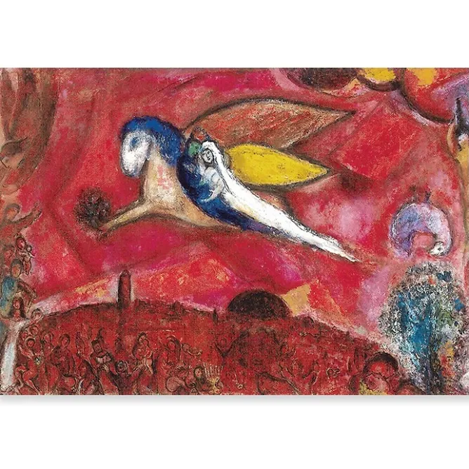Boutiques de musées Affiche Marc Chagall - Le Cantique des Cantiques IV Sale