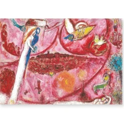 Boutiques de musées Affiche Marc Chagall - Le Cantique des Cantiques III Hot