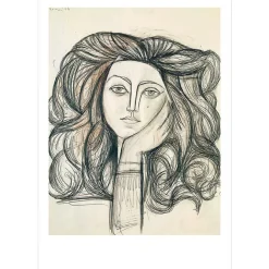 Affiches Et Reproductions<Boutiques de musées Affiche Pablo Picasso - Portrait de Françoise