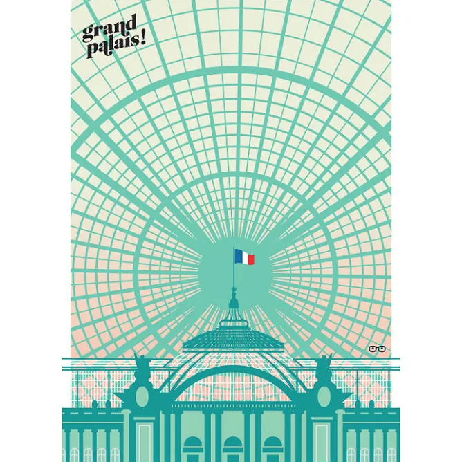 Affiches Et Reproductions<Boutiques de musées Affiche 50x70cm - Grand Palais! par Vahram Muratyan
