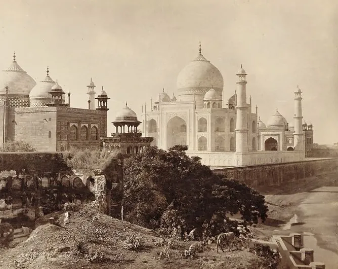 Affiches D'Art<Boutiques de musées Agra. Le Taj Mahal, 1870-1880 (affiches d'art)