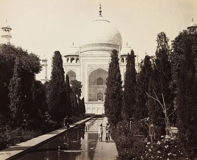 Boutiques de musées Agra. Le Taj Mahal, 1863-1870 (panneaux aluminium) Discount