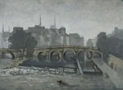 Boutiques de musées Album des vues de Paris, le pont Neuf et l'île de la Cité (toiles encadrées) Outlet