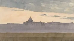 Boutiques de musées Album des vues de Rome : le Vatican, vue générale (toiles encadrées) Clearance