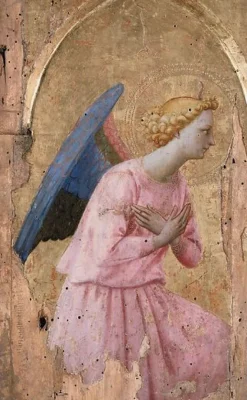 Boutiques de musées Ange en adoration (panneaux acryliques) Discount