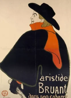 Boutiques de musées Aristide Bruant dans son cabaret (affiches d'art) Sale