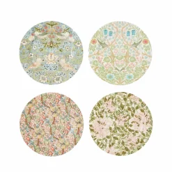 Art De La Table<Boutiques de musées 4 Assiettes dessert en porcelaine Morris & Co - 20 cm