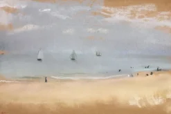 Boutiques de musées Au bord de la mer (détail) (affiches d'art encadrées) New