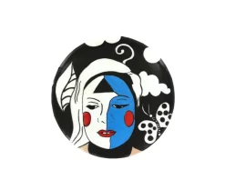 Boutiques de musées Badge La tête dans le décor- Exposition Karina Bisch