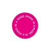 Pin'S<Boutiques de musées Badge Rose is a rose is a rose Gertrude Stein