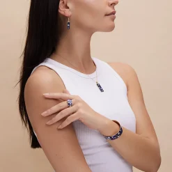 Boutiques de musées Bague ajustable Louis Janmot - Fleur des champs Discount