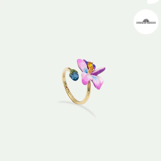 Boutiques de musées Bague ajustable Violette - Les Néréides Best