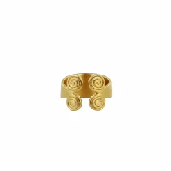 Boutiques de musées Bague du trésor de Rongères - Plaqué or Clearance