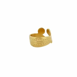 Boutiques de musées Bague du trésor de Rongères - Plaqué or Clearance