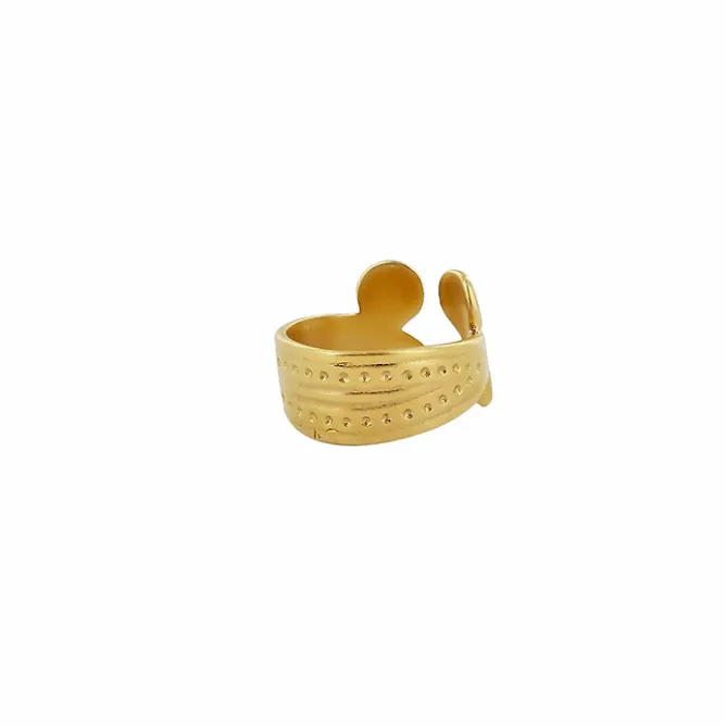 Boutiques de musées Bague du trésor de Rongères - Plaqué or Clearance