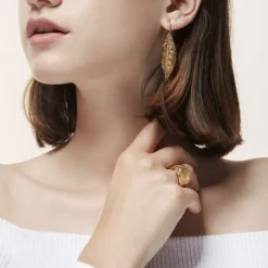Boutiques de musées Bague Feuille de laurier Best