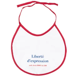 Habits Et Accessoires<Boutiques de musées Bavoir Liberté d'expression - Conseil Constitutionnel