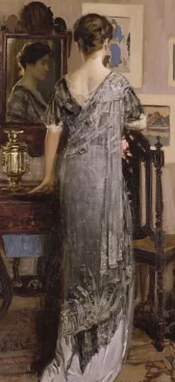 Boutiques de musées Bleu et gris (toiles encadrées) New