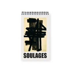 Cahiers Et Carnets<Boutiques de musées Bloc croquis Pierre Soulages - Gouache sur papier, 1952