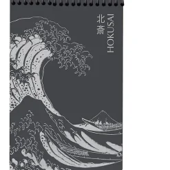 Cahiers Et Carnets<Boutiques de musées Bloc croquis à spirales Hokusai