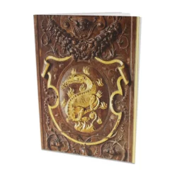 Cahiers Et Carnets<Boutiques de musées Bloc-notes Château de Fontainebleau - Panneau de lambris au motif de la Salamandre - A5