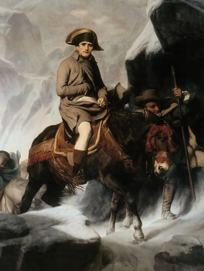 Boutiques de musées Bonaparte franchissant les Alpes (toiles sans cadre) Hot