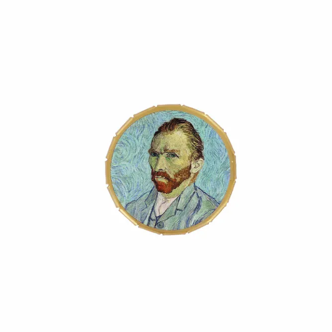 Alimentaire<Boutiques de musées Boîte de bonbons saveur menthe Vincent van Gogh - Portrait de l'artiste