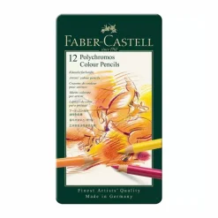 Boutiques de musées Boîte de 12 crayons de couleur Polychromos - Faber-Castell New