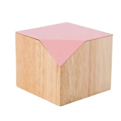 Art De La Maison<Boutiques de musées Boîte de rangement en coupe Rose