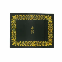 Art De La Maison<Boutiques de musées Boîte en bois laqué verte - Napoléon Emblèmes