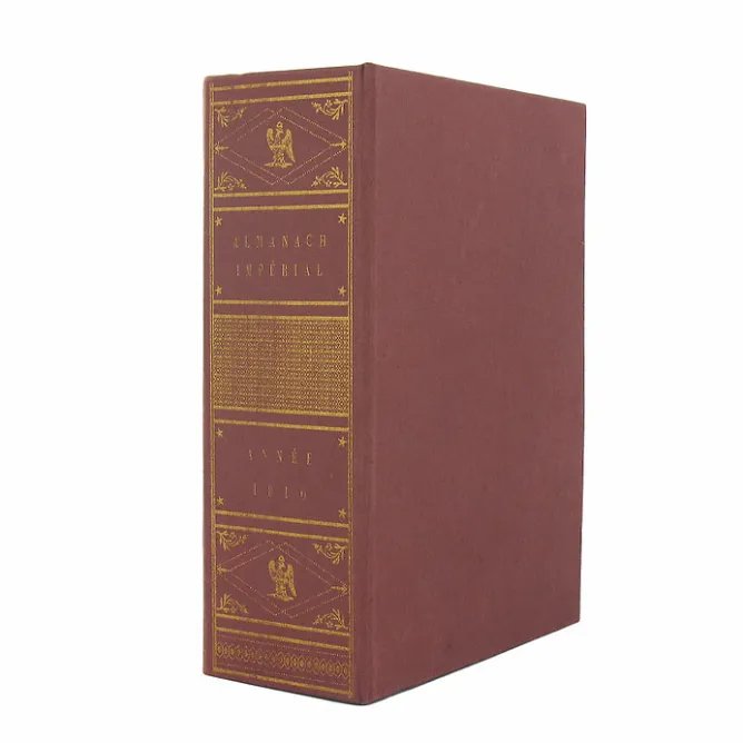 Boutiques de musées Boîte-livre - Almanach impérial Clearance
