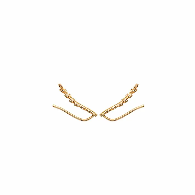 Boucles D'Oreilles<Boutiques de musées Boucles contour d'oreilles Feuilles de laurier