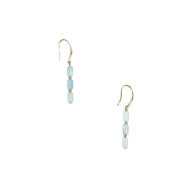Boucles D'Oreilles<Boutiques de musées Boucles d'oreille pendantes Antiques avec pierres azur
