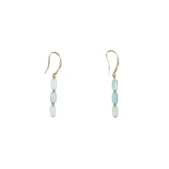 Boucles D'Oreilles<Boutiques de musées Boucles d'oreille pendantes Antiques avec pierres azur